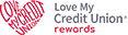 Love My Credit Union Rewards logo